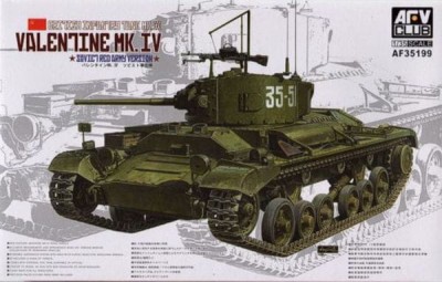 AFV CLUB 35199 1:35 Valentine Mk IV Soviet Red Army Version