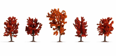 NOCH 25625 Zestaw Jesienne Drzewka [SET 5pcs] (8-10cm)