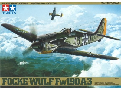 TAMIYA 61037 1:48 Focke-Wulf Fw190 A-3