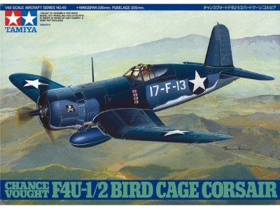 TAMIYA 61046 1:48 Chance Vought F4U-1/2 Bird Cage Corsair