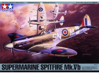 TAMIYA 61033 1:48 SPITFIRE MK. VB