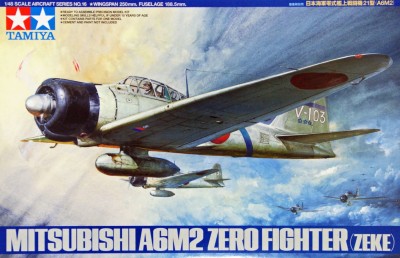 TAMIYA 61016 1:48 A6M2 TYPE 21 ZERO