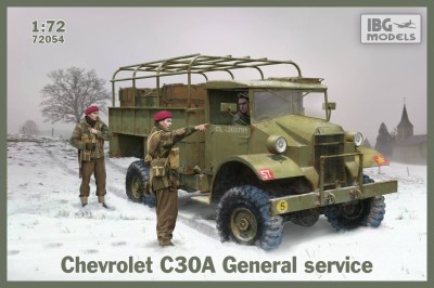 IBG 72054 1:72 CHEVROLET C30A GENERAL SERVICE