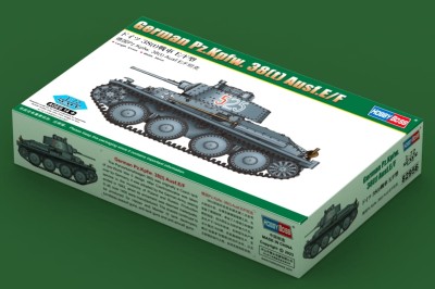 HOBBY BOSS 82956 1:72 German Pz.Kpfw. 38(t) Ausf.E/F