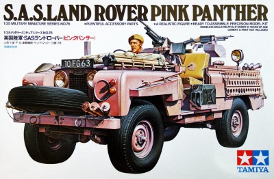 TAMIYA 35076 1:35 British SAS Pink Panther Land Rover