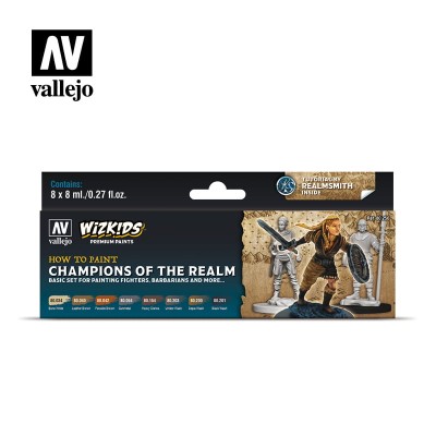 VALLEJO 80250 Wizkids: Champions of the Realm [PAINT SET]