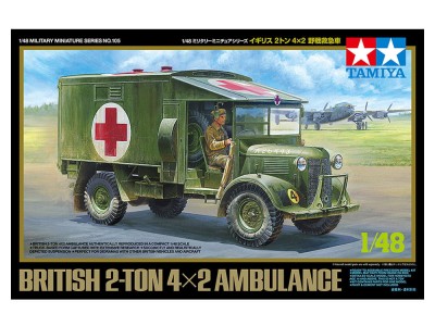 TAMIYA 32605 1:48 British 2-Ton 4x2 Ambulance