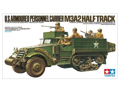 TAMIYA 35070 1:35 US Armored Personnel Carrier M3A2 Half-Track