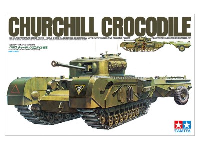 TAMIYA 35100 1:35 British Churchil Crocodile