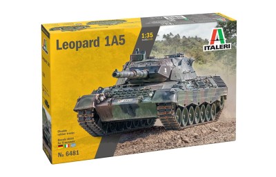 ITALERI 6481 1:35 German Main Battle Tank (MBT) LEOPARD 1 A5