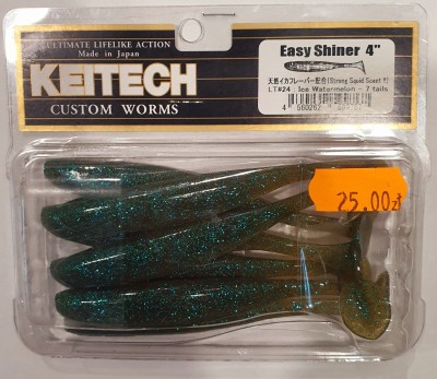 KEITECH EASY SHINER 4" (10cm) LT#24 Watermelon (opak,- 7szt)