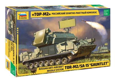 ZVEZDA 3633 1:35 Russian TOR-M2/SA-15 "Gauntlet" Anti-Aircraft Missile System