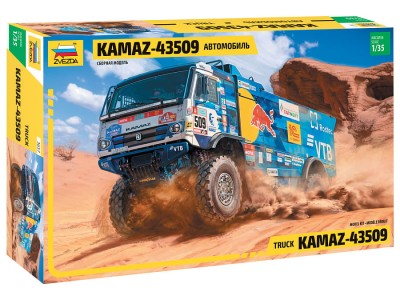 ZVEZDA 3657 1:35 Truck KAMAZ-43509