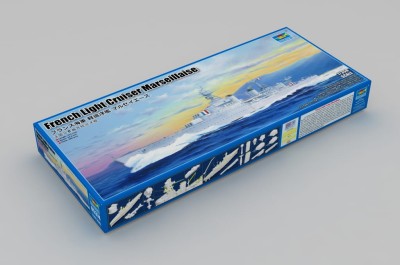 TRUMPETER 05374 1:350 French Light Cruiser Marseillaise