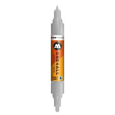 MOLOTOW ONE4ALL TWIN METALLIC SILVER (1,5mm + 4mm)