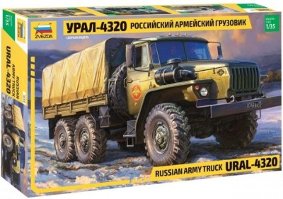 ZVEZDA 3654 1:35 URAL 4320 TRUCK