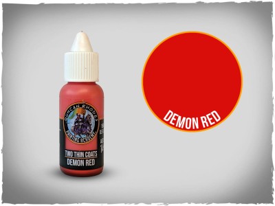 TWO THIN COATS 10003 Demon Red 15ml (highlight)