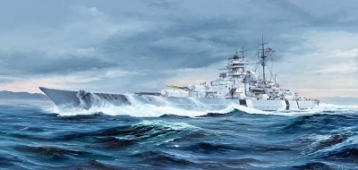 TRUMPETER 05358 1:350 Bismarck Battleship