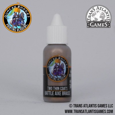 TWO THIN COATS 10107 Battle Axe Brass 15ml (metallic)