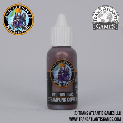 TWO THIN COATS 10108 Steampunk Copper 15ml (metallic)