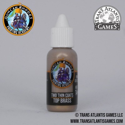 TWO THIN COATS 10110 Top Brass 15ml (metallic)