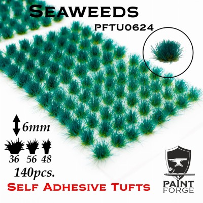 PAINT FORGE PFTU0624 Tuft 6mm Seaweeds (op. 140pcs) (Kępki trawy)