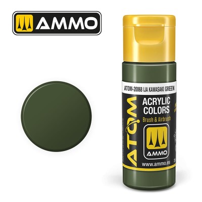 AMMO 20068 ATOM COLOR IJA Kawasaki Green 20ml