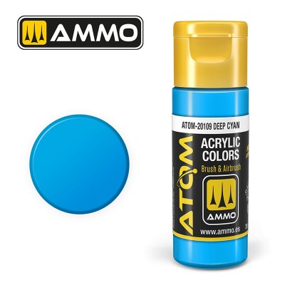 AMMO 20109 ATOM COLOR Deep Cyan 20ml