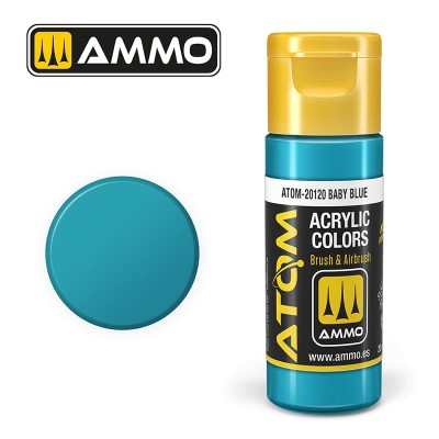 AMMO 20120 ATOM COLOR Baby Blue 20ml