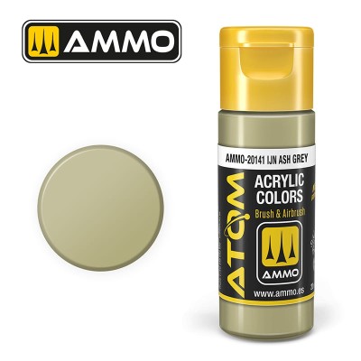 AMMO 20141 ATOM COLOR IJN Ash Grey 20ml (RLM 84)