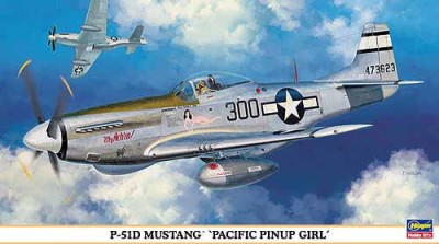 HASEGAWA 09903 1:48 North American P-51D Mustang "Pacific Pin-up Girl"