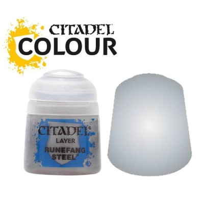 GW CITADEL 22-60 LAYER Runefang Steel 12ml [METALLIC]