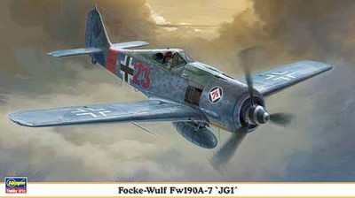 HASEGAWA 09902 1:48 Focke Wulf FW-190 A-7 (JG1)