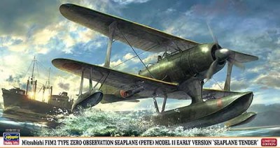 HASEGAWA 09927 1:48 Mitsubishi F1M2 Type Zero Observation Seaplane (PETE) Model 11