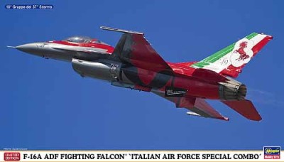 HASEGAWA 01913 1:72 F-16A ADF FIGHTING FALCON "ITALIAN AIR FORCE SPECIAL COMBO"