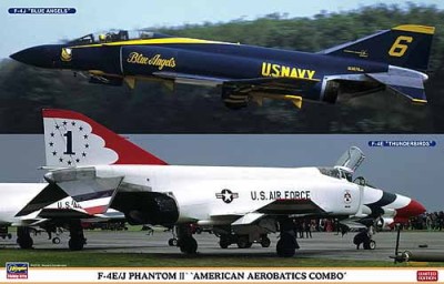 HASEGAWA 01914 1:72 F-4E/J PHANTOM II "AMERICAN AEROBATICS COMBO"