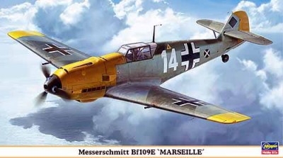 HASEGAWA 09892 1:48 MESSERSCHMITT Bf109E MARSEILLE