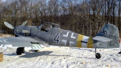 HASEGAWA AP173 1:72 Bf109G-6/14 Hartman