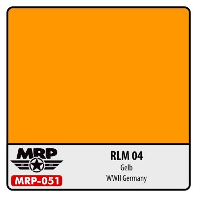 MR.PAINT MRP-051 RLM04 Gelb (Yellow) 30ml (WWII German)