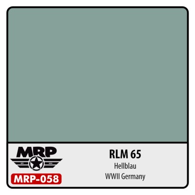 MR.PAINT MRP-058 RLM65 Hellblau (Light Blue) 30ml (WWII German)