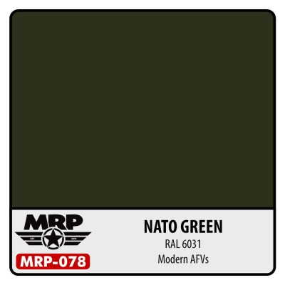 MR.PAINT MRP-078 NATO Green (RAL 6031) 30ml (Modern AFV)