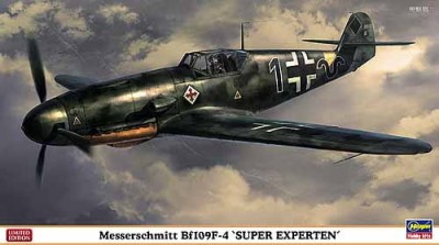 HASEGAWA 07379 1:48 MESSERSCHMITT Bf109F-4 "SUPER EXPERTEN"