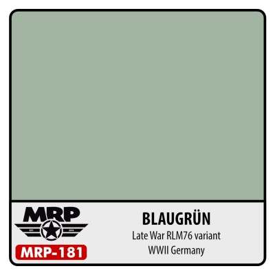 MR.PAINT MRP-181 Blaugrun (German Late war RLM76 variant) 30ml