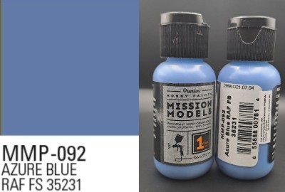 MISSION MODELS MMP-092 Azure Blue RAF FS 35231 30ml
