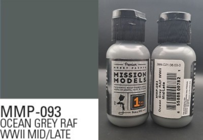 MISSION MODELS MMP-093 Ocean Grey RAF WWII Mid/Late 30ml