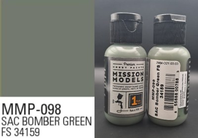 MISSION MODELS MMP-098 SAC Bomber Green FS 34159 30ml