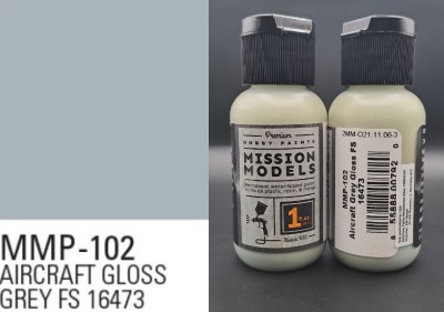MISSION MODELS MMP-102 Aircraft Grey Gloss FS 16473 30ml