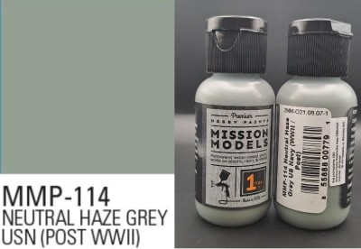 MISSION MODELS MMP-114 Neutral Haze Grey US Navy (WWII/Post) 30ml
