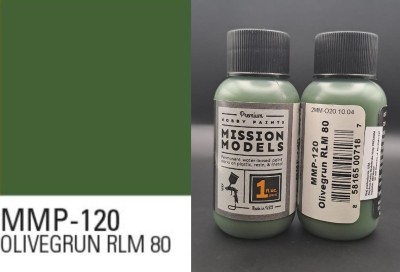 MISSION MODELS MMP-120 Olivegrun RLM 80 30ml (Olive Green)
