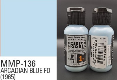 MISSION MODELS MMP-136 Arcadian Blue FD (1965) (Powder Blue) 30ml